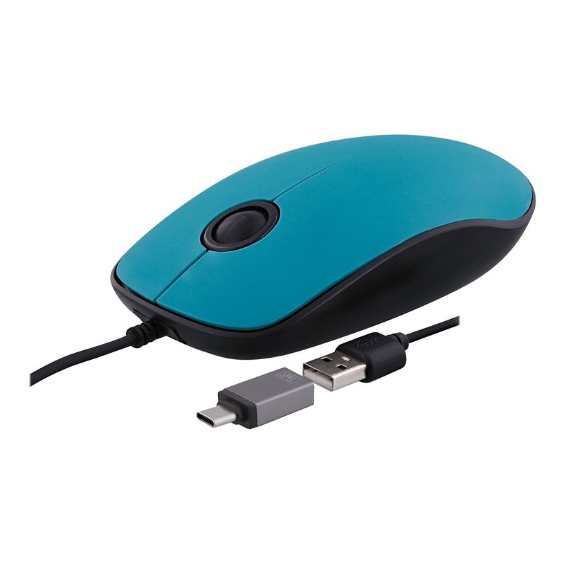 0404052235142-T'nB SUNSET - Souris filaire - 3 boutons - bleu -P_405223514_2-1