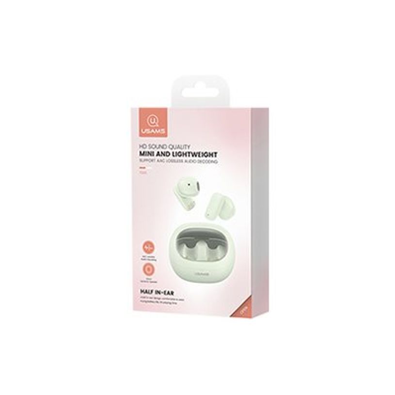 6958444910222-USAMS TD Series TD22 - Écouteurs sans fil avec micro - vert-P_405224304_3-2