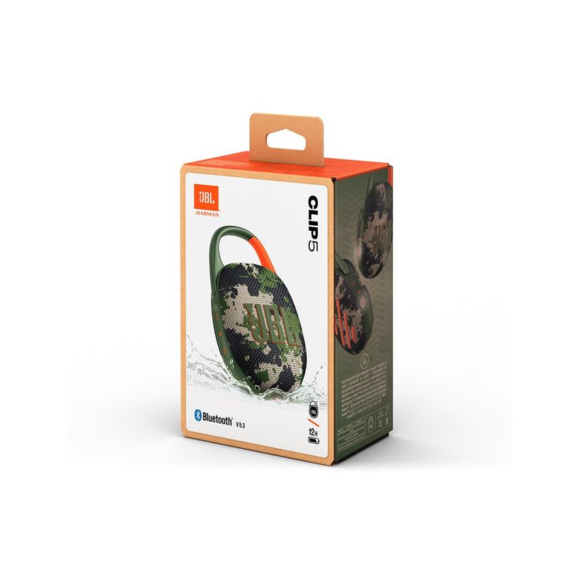 1200130010224-JBL Clip 5 - Enceinte sans fil - Bluetooth - camouflage-P_405225103_1-10