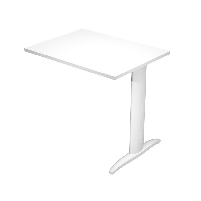 0404052257984-Retour direct pour Bureau Trend pieds métal - L80 - plateau blanc - pieds alu-P_405225798_1-0