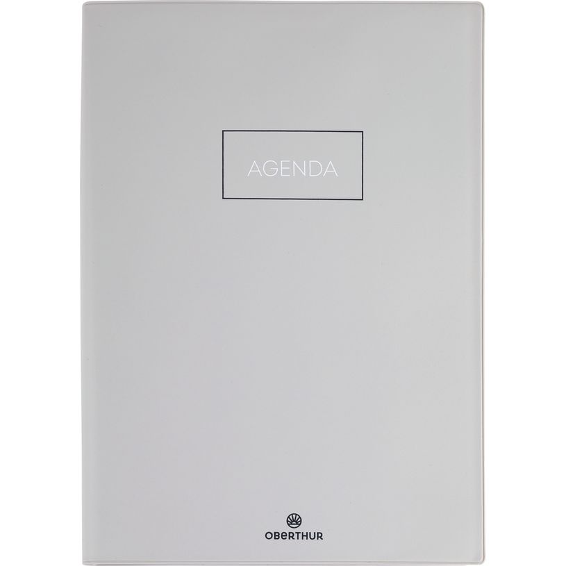 3664447201320-Agenda Cirrus - 1 jour par page - 15 x 21 cm - gris clair - Oberthur-P_405228474_1-0