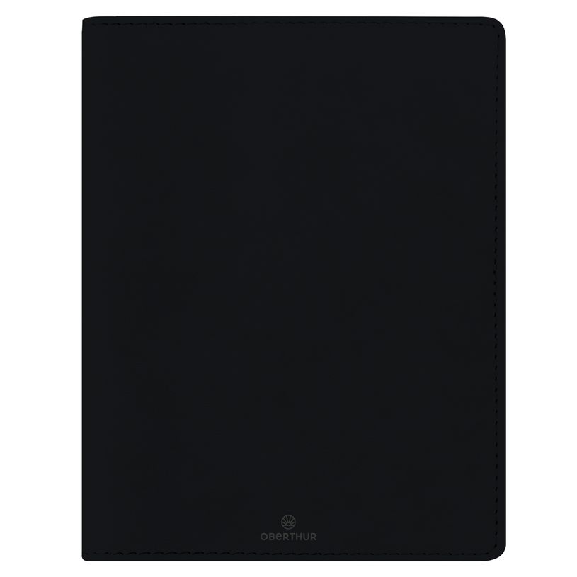 3664447196688-Agenda Dayton - 1 semaine sur 2 pages - 22 x 28 cm - noir - Oberthur-P_405228490_1-0
