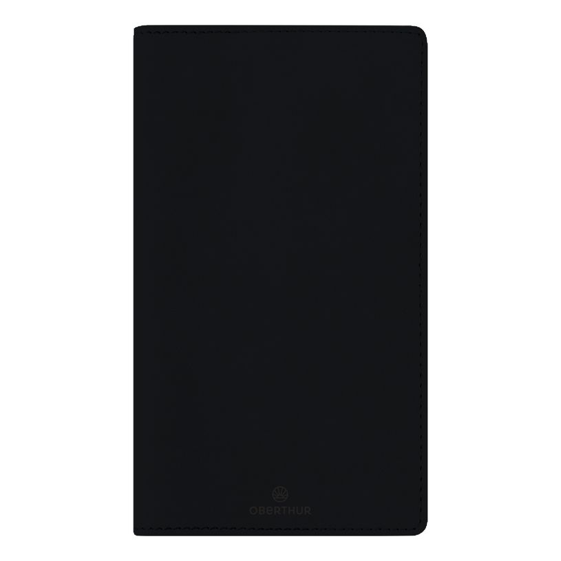 3664447197067-Agenda de poche Dayton - 1 semaine sur 2 pages - 9,5 x 17,5 cm - noir - Oberthur-P_405228510_1-0
