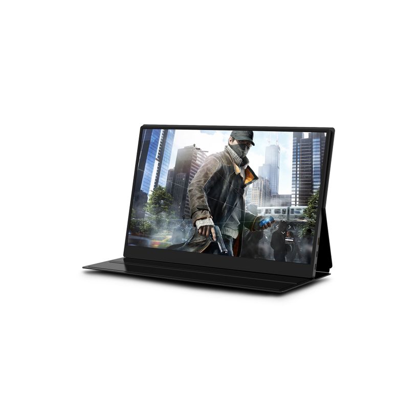 3760170885230-Urban Factory - Moniteur externe 15.6" / 18.5" - USB-C - avec port universel en mini HDMI-P_405230284_1-0
