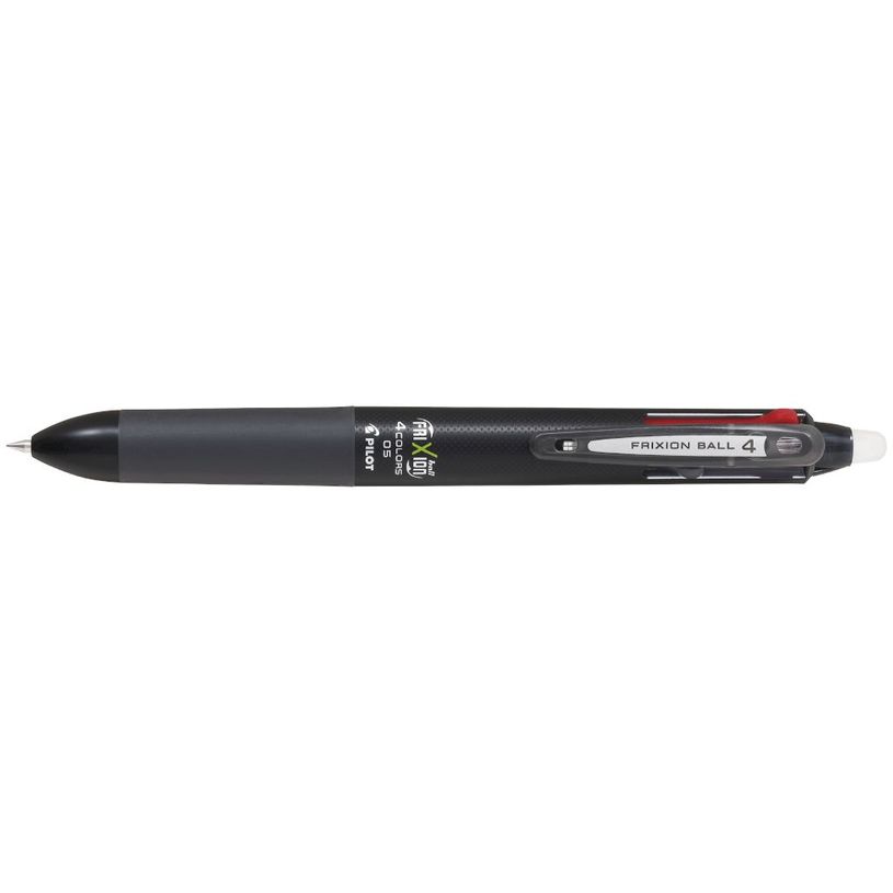 4902505473517-Frixion Ball 4 Couleurs - Roller encre gel effaçable - corps noir - pointe fine-P_405231052_2-0