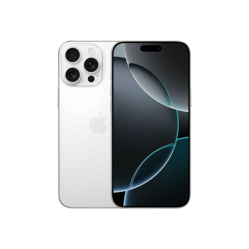 0195949771392-Apple iPhone 16 PRO - Smartphone - 5G - 128 Go - titane blanc-P_405231815_1-0