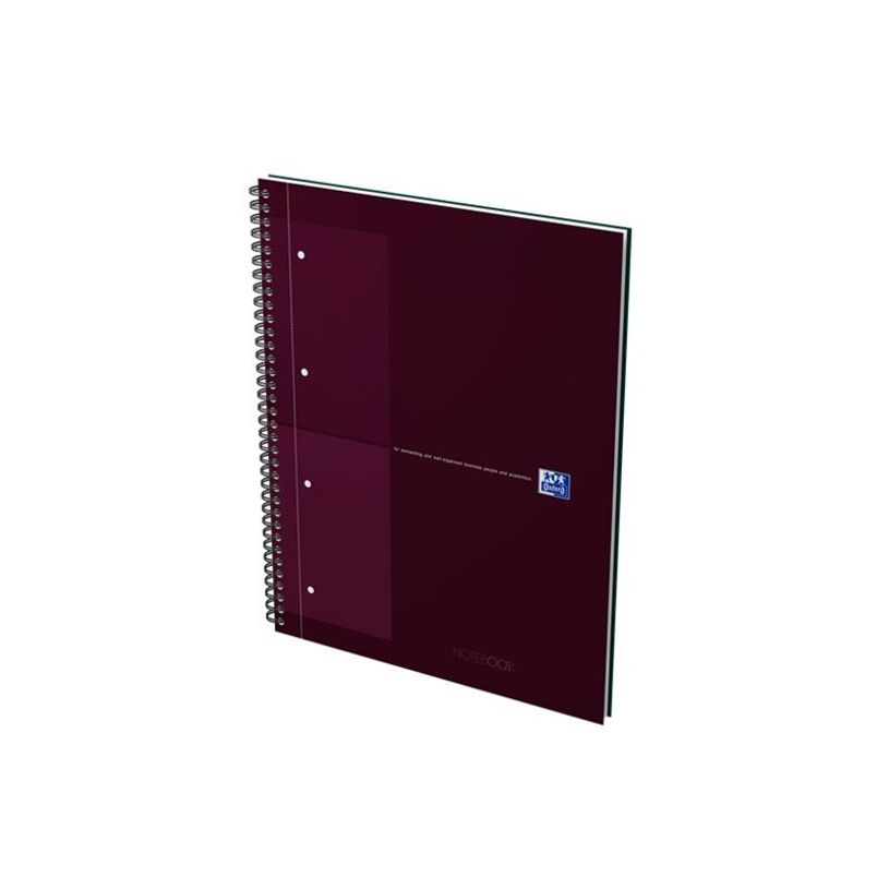3020120240633-Oxford Notebook - Cahier à reliure intégrale - reliure à anneaux métalliques - A4+ - 80 feuilles / 160 pages - petits carr-P_405231924_14-11