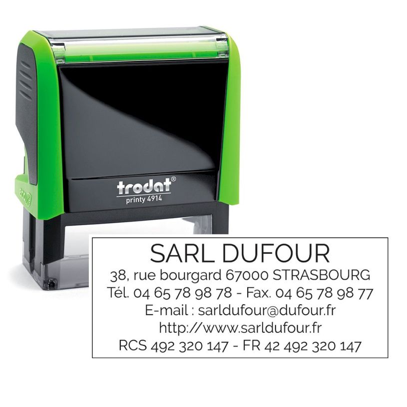 0092399528531-Tampon personnalisé avec 6 lignes de texte - zone d'impression 64 x 26 mm - Trodat Printy-P_405233099_3-0