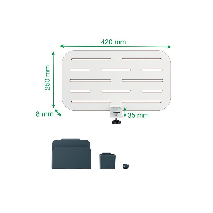 4002432138449-Leitz Ergo -  Petit organisateur vertical - Blanc-P_405233193_2-4