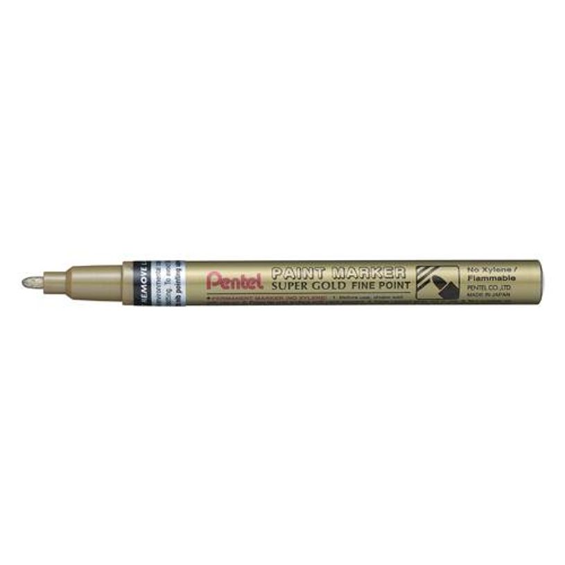 884851025357-Pentel Paint Super - Marqueur permanent - pointe fine - blanc-P_405234393_1-0