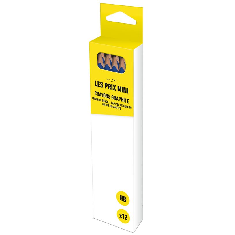 3154148525011-Les Prix Mini - Pack de 12 crayons graphite HB-P_405235030_1-0