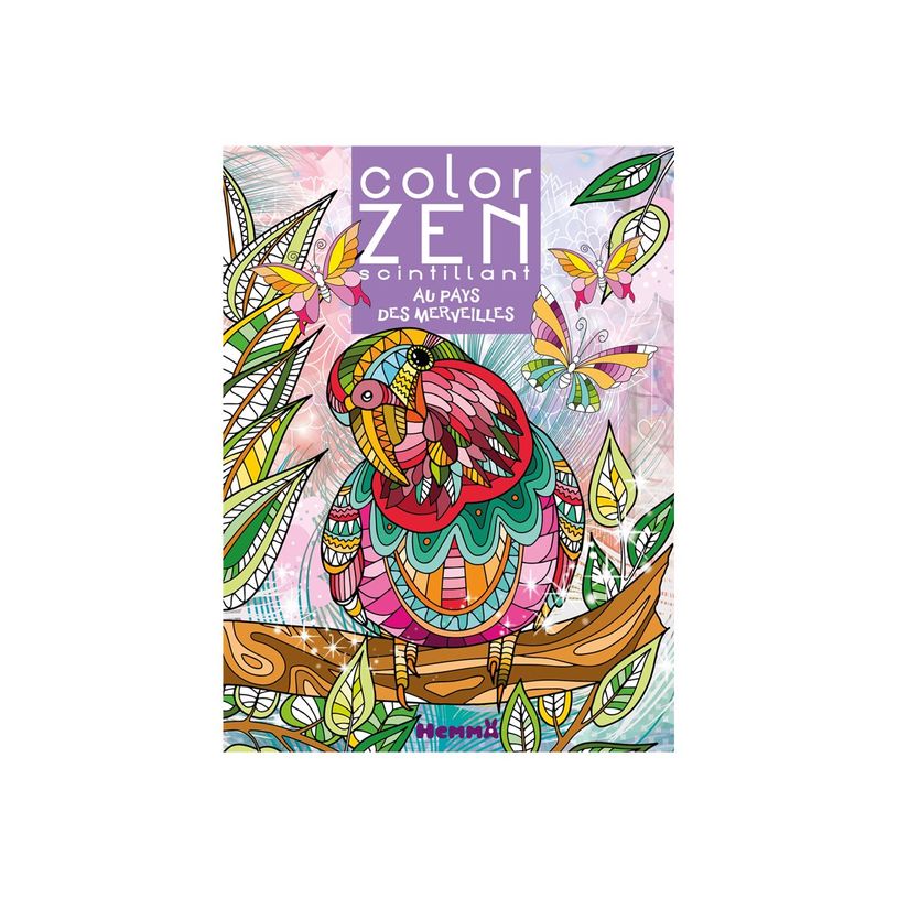 9782508057519-Au pays des merveilles - Color Zen scintillant - livre à colorier-P_405235475_1-0