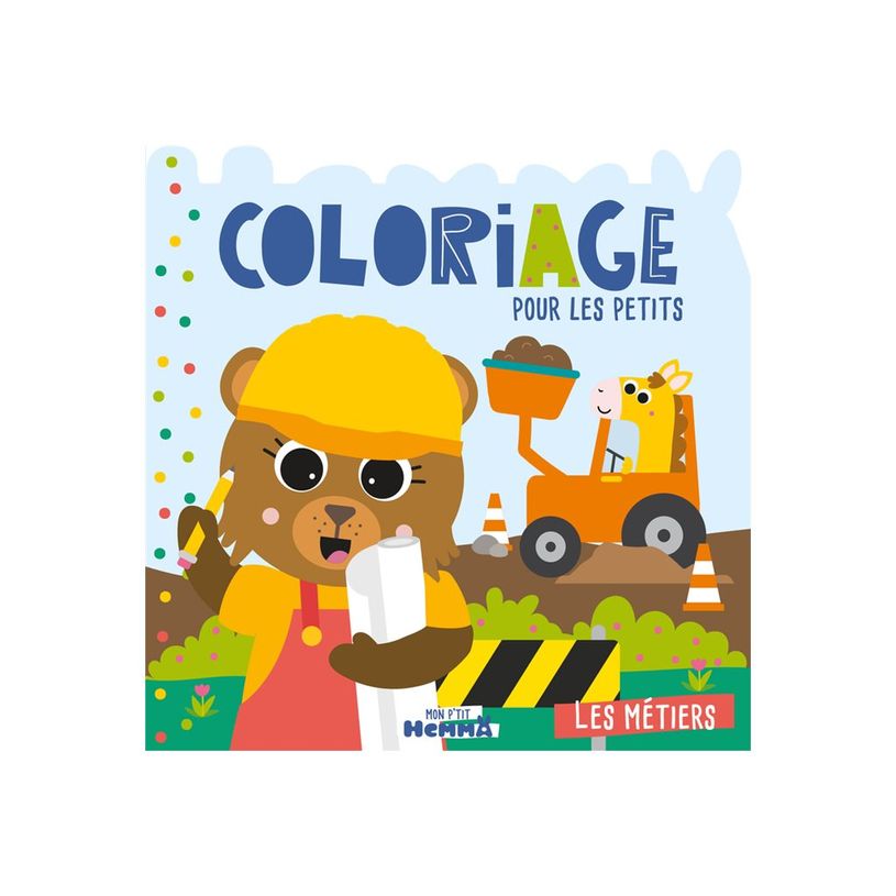 9782508057366-Coloriage pour les petits - Les métiers - Mon P'tit Hemma - par Carotte et Compagnie - li-P_405235490_1-0