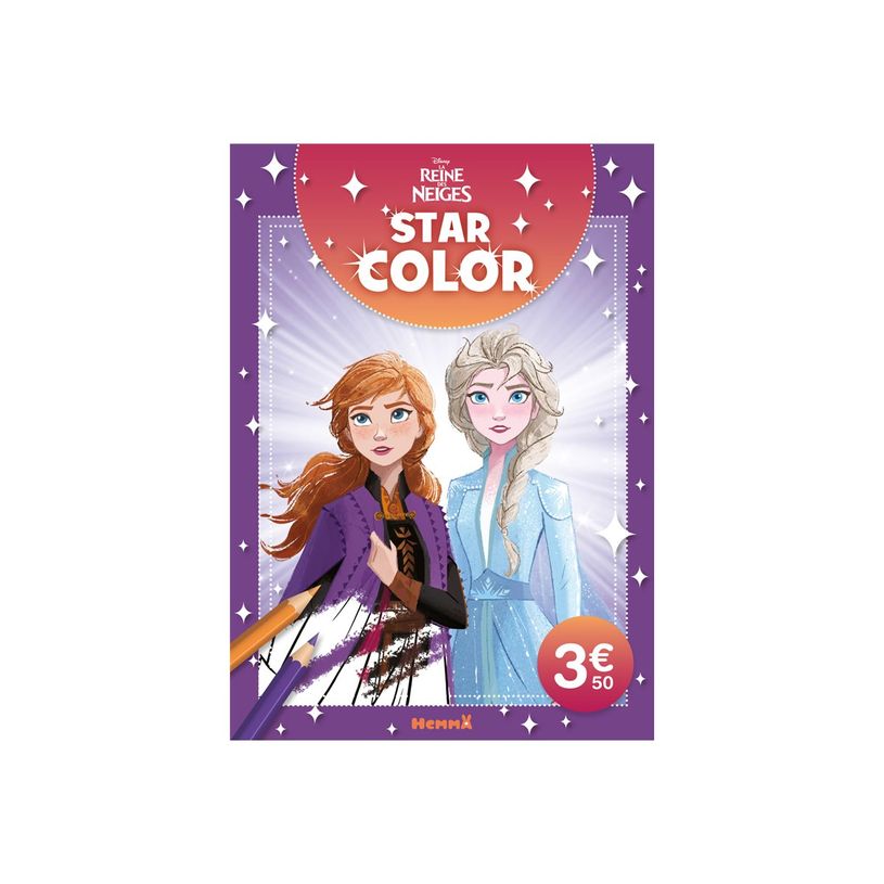 9782508059483-Disney La Reine des Neiges - Star Color - livre à colorier-P_405235523_1-0