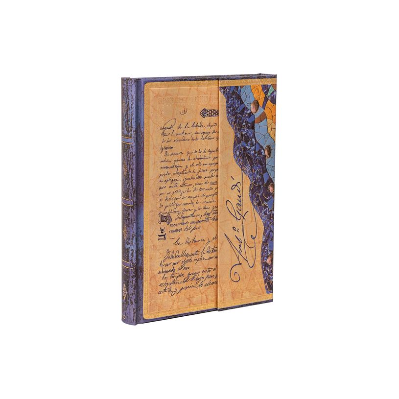 9781439797808-Paperblanks Antoni Gaudi Collection Embellished Manuscripts Collection - Journal - 125 x 180 mm - 144 pages - ligné - Gaudi, the manuscr-P_405235650_4-3