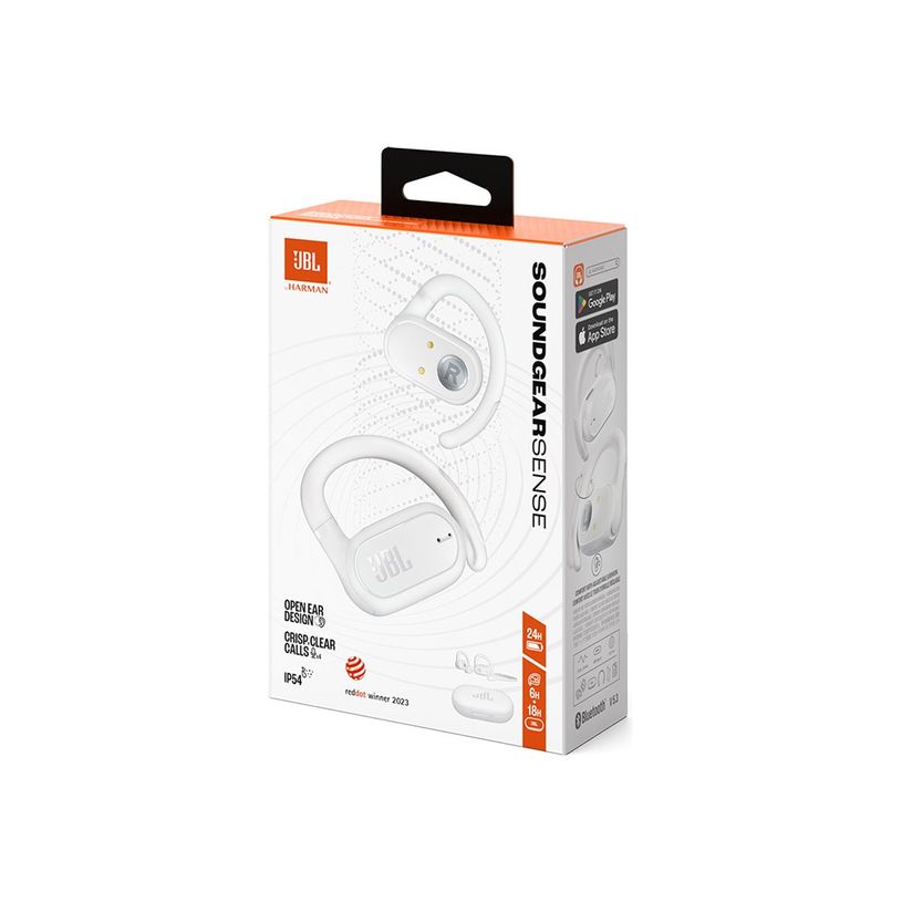 1200130003912-JBL Soundgear Sense - Écouteurs sans fil avec micro - Bluetooth - blanc-P_405236234_15-14