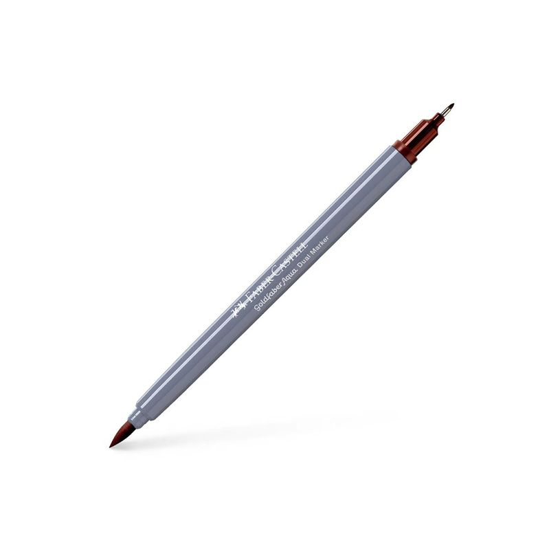 4005401645832-Faber-Castell GOLDFABER Aqua - Combinaison de pinceau et de crayon fin - siena foncé-P_405239628_1-0