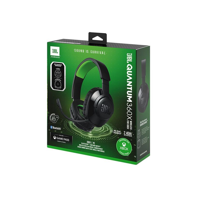 6925281960789-JBL Quantum 360X - Casque sans fil avec micro - Bluetooth - noir-P_405239975_10-9