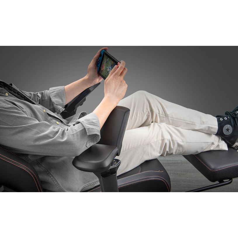 4710483777332-Fauteuil gamer ARMOR EVO M - accoudoirs réglables - appui-tête intégré - noir et or-P_405240150_18-9