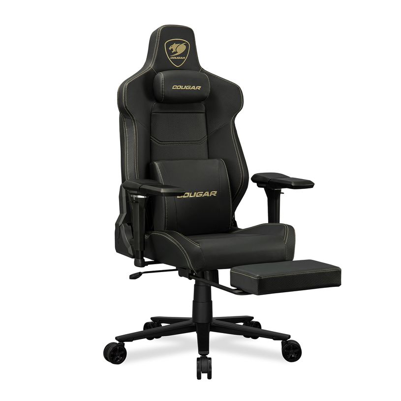 4710483777332-Fauteuil gamer ARMOR EVO M - accoudoirs réglables - appui-tête intégré - noir et or-P_405240150_6-6