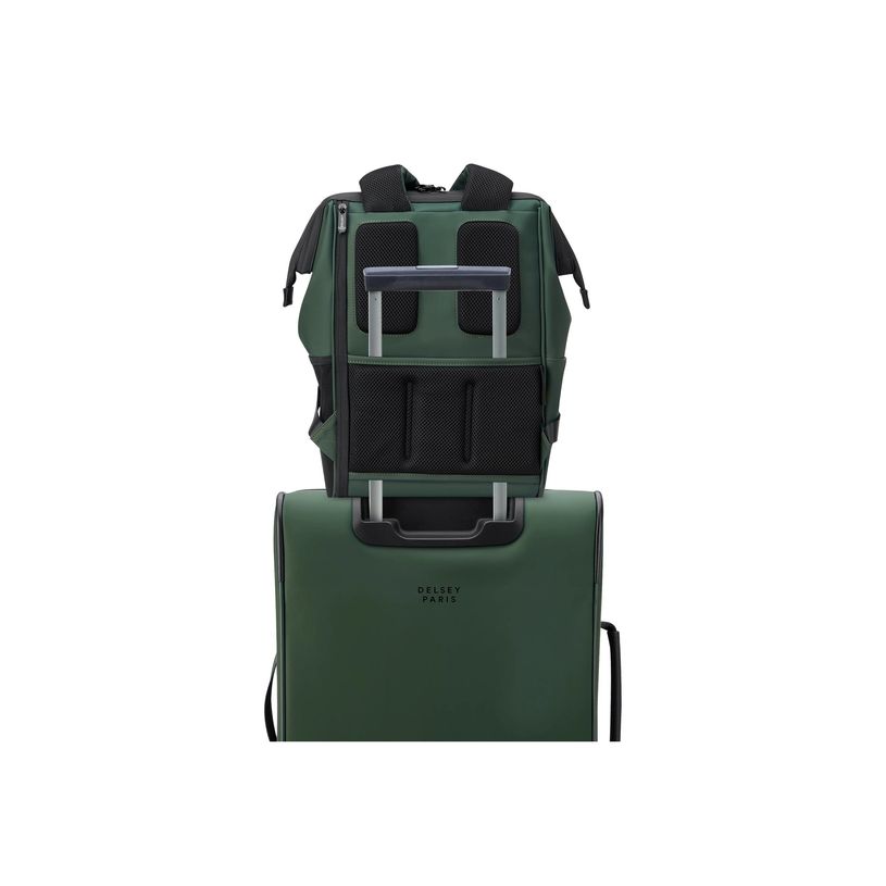 3219110535976-Delsey Turenne Soft - Sac à dos pour ordinateur portable - 14" - vert-P_405240309_2-8