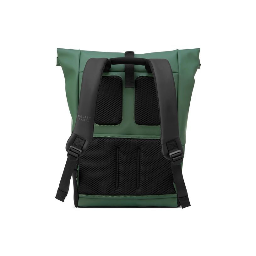 3219110534122-Delsey Turenne Soft - Sac à dos pour ordinateur portable - rolltop (46 cm) - vert-P_405240314_3-0