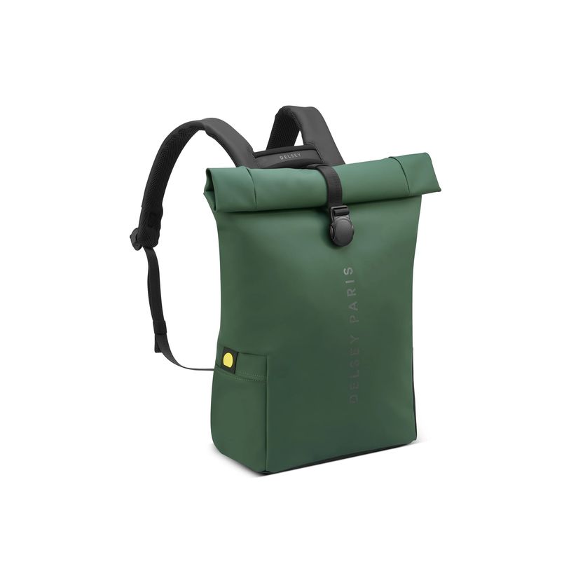 3219110534122-Delsey Turenne Soft - Sac à dos pour ordinateur portable - rolltop (46 cm) - vert-P_405240314_5-2