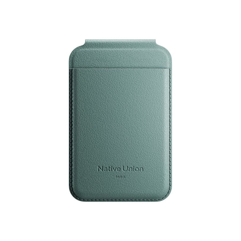 4895200480600-Native Union Active - Stand / wallet pour téléphone portable - magnétique - vert ardoi-P_405240490_11-2