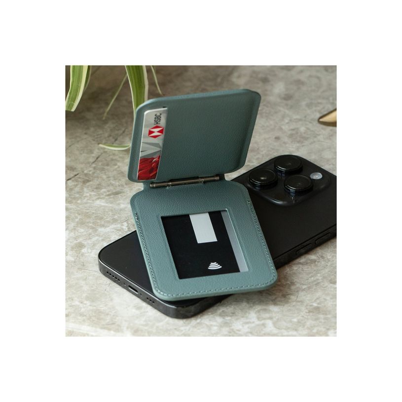 4895200480600-Native Union Active - Stand / wallet pour téléphone portable - magnétique - vert ardois-P_405240490_5-7