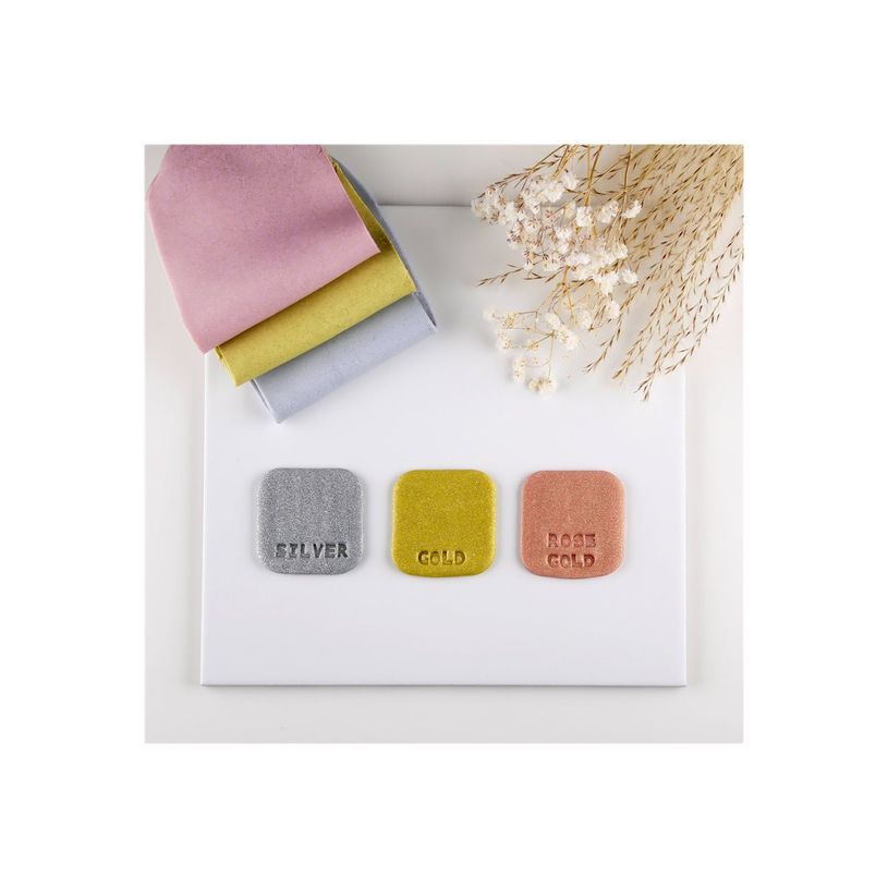 4007817096338-FIMO effect 8010 Glitter - Pâte à modeler - 57 g - paillettes d'or rose-P_405242308_1-2