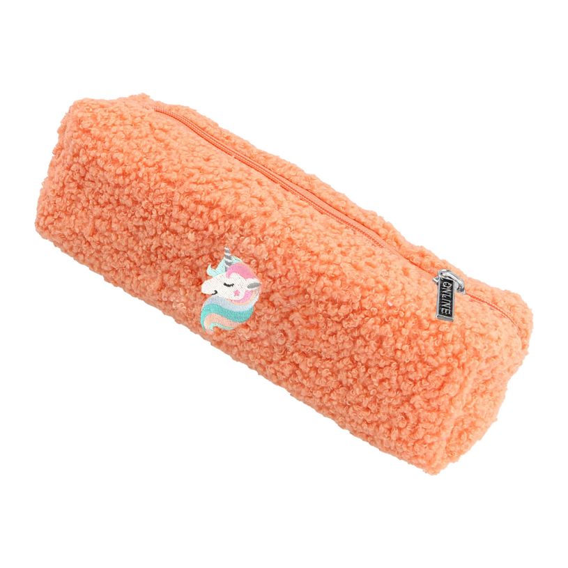 4014421040886-ONLINE - Trousse - super fluffy - textile - Peach Unicorn-P_405242402_1-1
