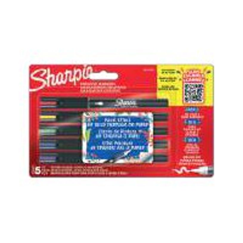 3026982055675-Sharpie Creative - Marqueur - gris clair - encre acrylique à base d'eau - 1.2 mm (pack de-P_405242653_1-0