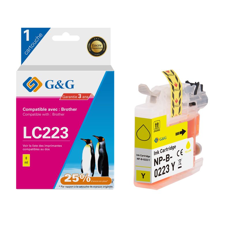 6942383184776-Cartouche compatible Brother LC223 - jaune - G&G-P_405242708_1-0