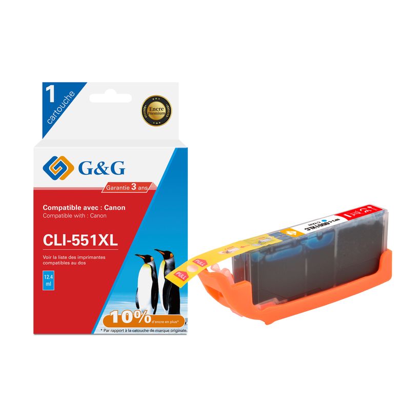 6937173406305-Cartouche compatible Canon CLI-551XL - cyan - G&G-P_405242788_1-0
