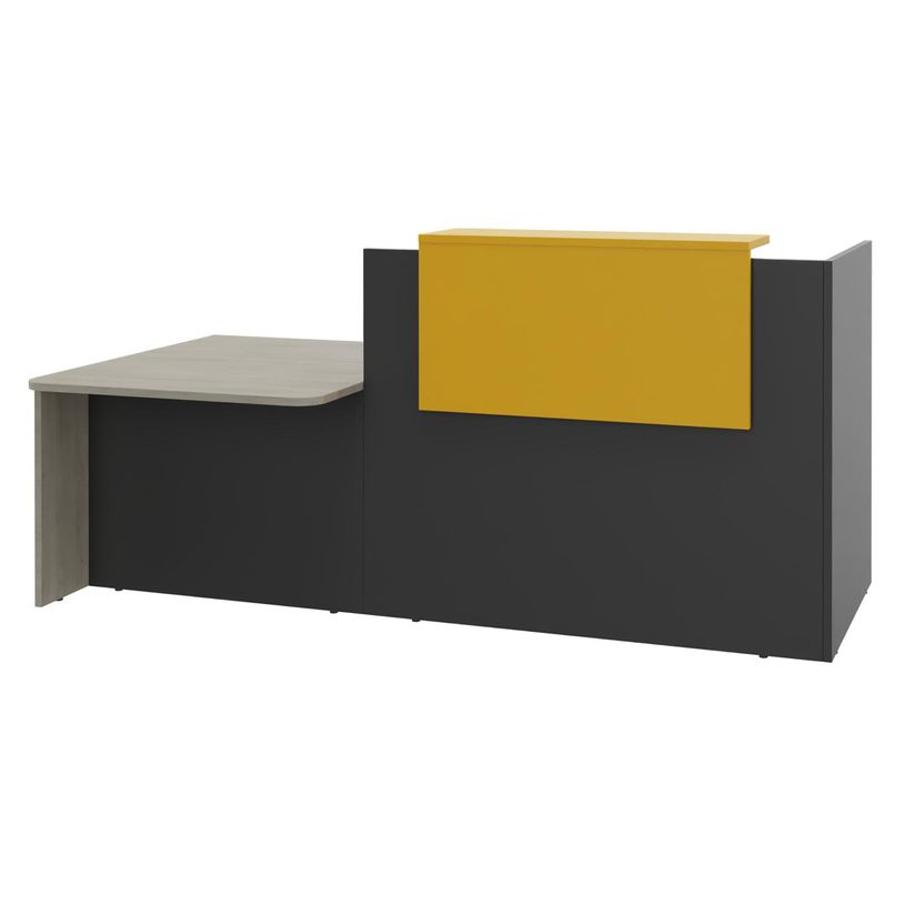 0404052435795-Banque d'accueil OLA - Ensemble composé d'un module haut + un module PMR et d'une tablette jaune curry - L242-P_405243579_1-0