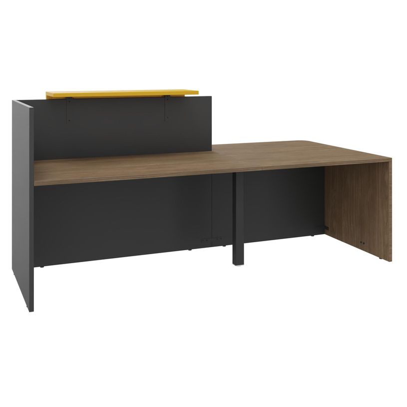0404052435917-Banque d'accueil OLA - Ensemble composé d'un module haut + un module PMR et d'une tablette jaune curry -P_405243591_2-1
