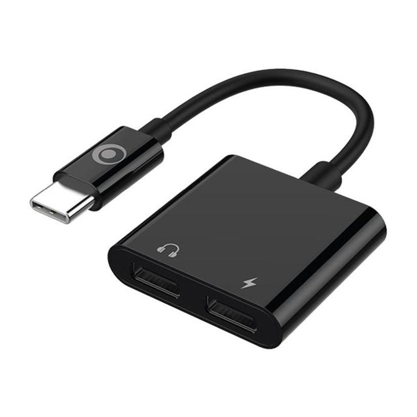 3571211516385-Bigben - Adaptateur USB - 24 pin USB-C (M) pour 24 pin USB-C (F) - USB Power Delivery (60W), a-P_405243795_1-0