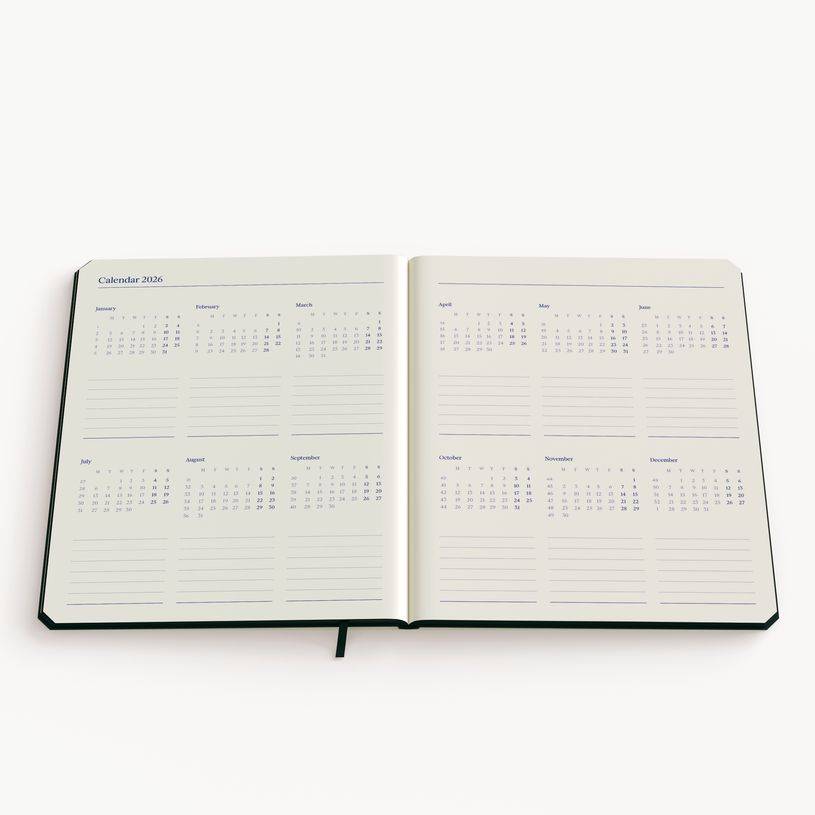 5412303354745-Agenda weekly planner de KEMPEN Origin – format L – vert – Brepols--2