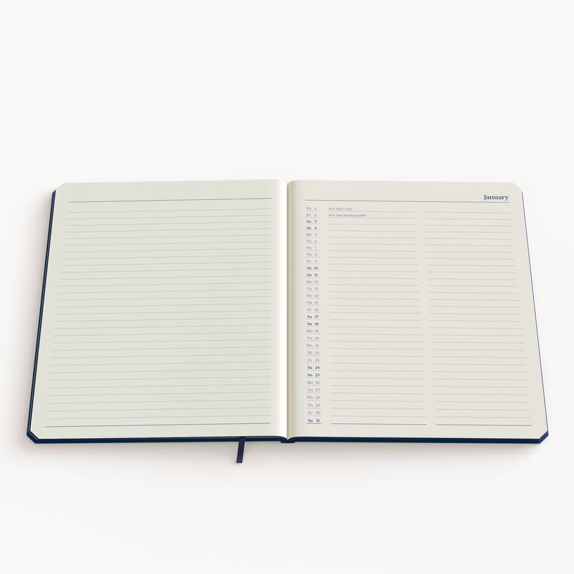 5412303354745-Agenda weekly planner de KEMPEN Origin – format L – vert – Brepols--3