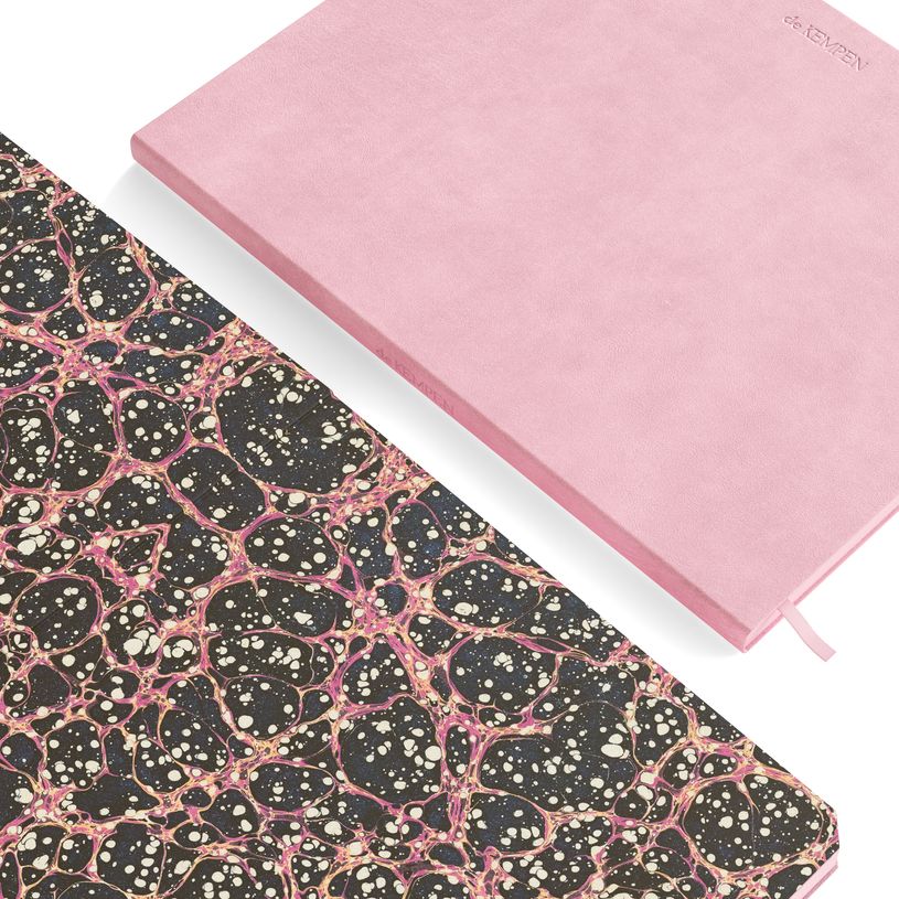 5412303354769-Agenda weekly planner de KEMPEN Brut – format L – rose – Brepols--4