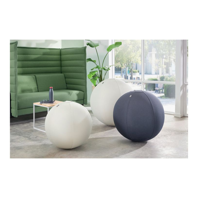 4002432134779-Leitz Ergo Active - Chaise à billes - ergonomique - housse en tissu - gris foncé-P_405245726_5-9