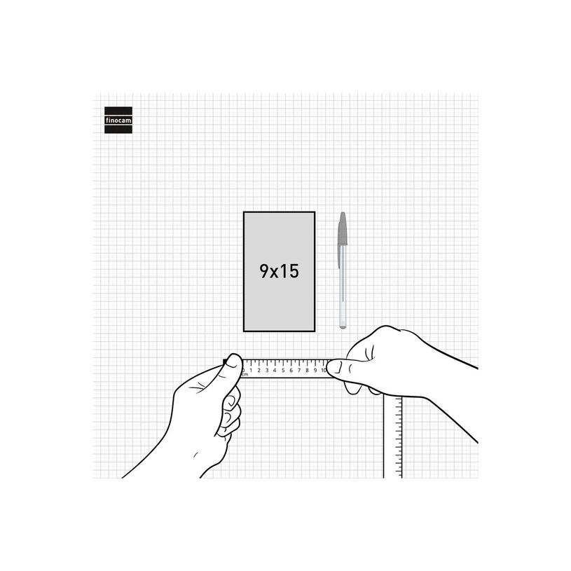 8422952393962-Finocam Nexo - Cahier de notes - petit - 90 x 150 mm - 72 feuilles / 144 pages - papier blanc cassé - pointillé - couvert-P_405246400_4-7