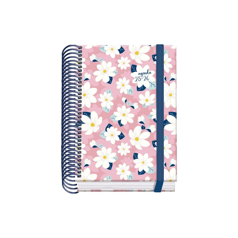 8421938520491-Dohe Prime - Agenda - 2025-2026 - 1 jour par page - reliure à spirale - A6 (120 x 170 mm) - 144 feuilles - chamomile - carton -P_405247036_3-1