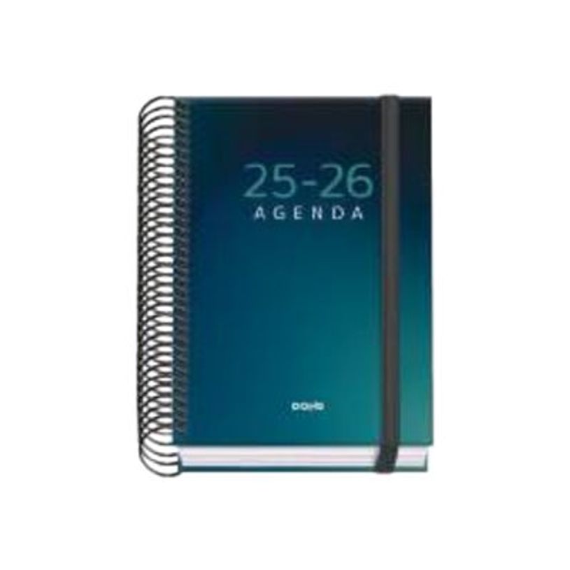 8421938520521-Dohe Prime - Agenda - 2025-2026 - 1 jour par page - reliure à spirale - A6 (120 x 170 mm) - 144 feuilles - boreal - carton -P_405247039_2-0