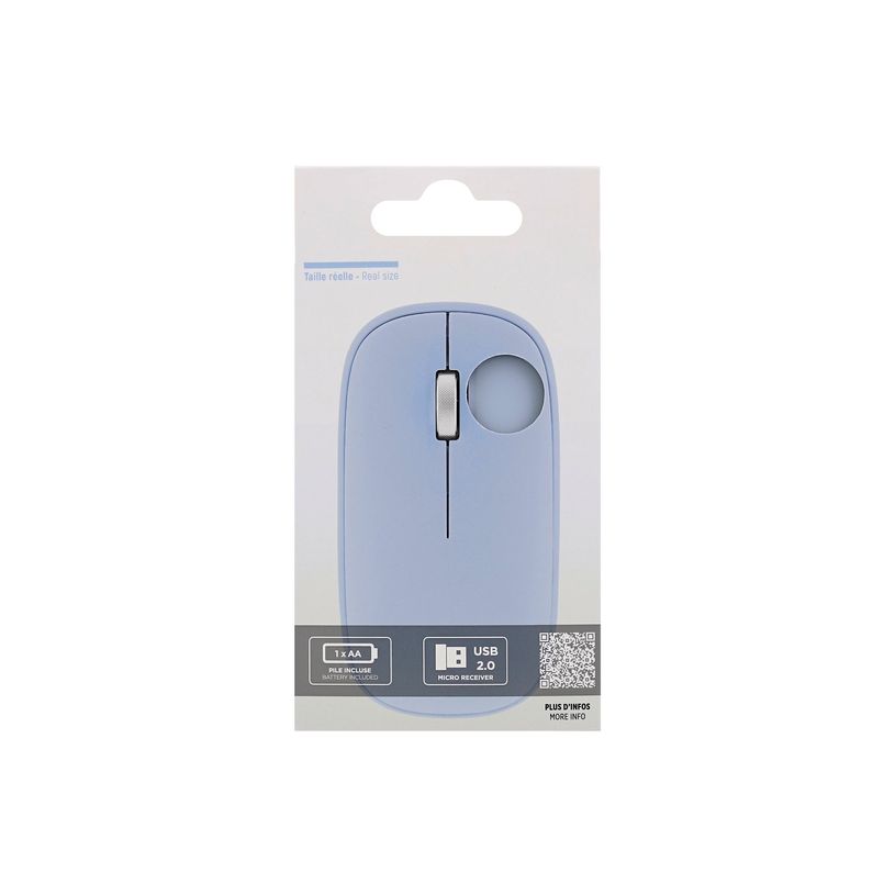 3303170119334-T'nB iClick DUAL CONNECT - Souris sans-fil - 3 boutons - bleu-P_405247725_1-3