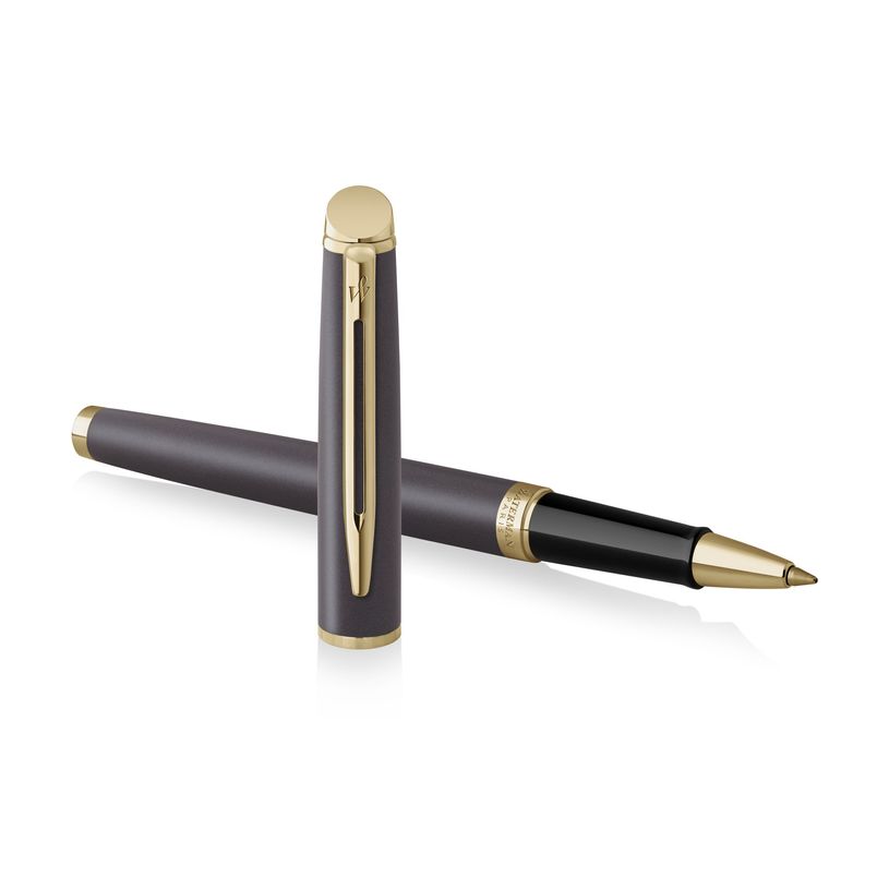 3026982179418-Waterman Hémisphère - Roller pointe fine - métallique noir - encre noire -P_405252288_2-1