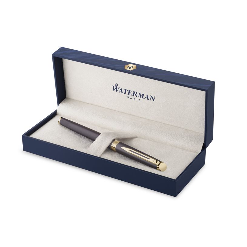 3026982179418-Waterman Hémisphère - Roller pointe fine - métallique noir - encre noire -P_405252288_3-0