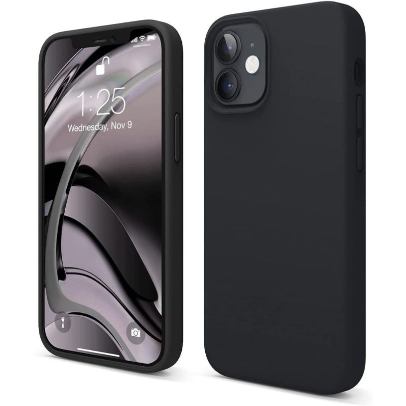 3701263530064-JAYM POP - Coque de protection pour téléphone portable - silicone liquide - noir - pour -P_405253039_3-2