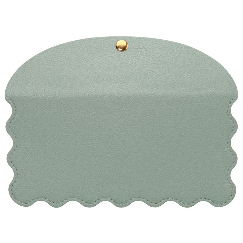3173749255684-Trousse plate SCHOOL "Mini & Chic" coloris vert clair--2