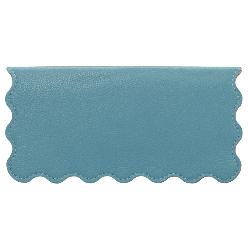3173740255683-Trousse plate SCHOOL "Mini & Chic" coloris bleu--3